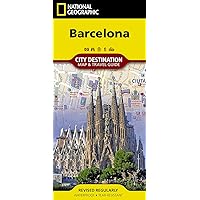 Barcelona Map (National Geographic Destination City Map)