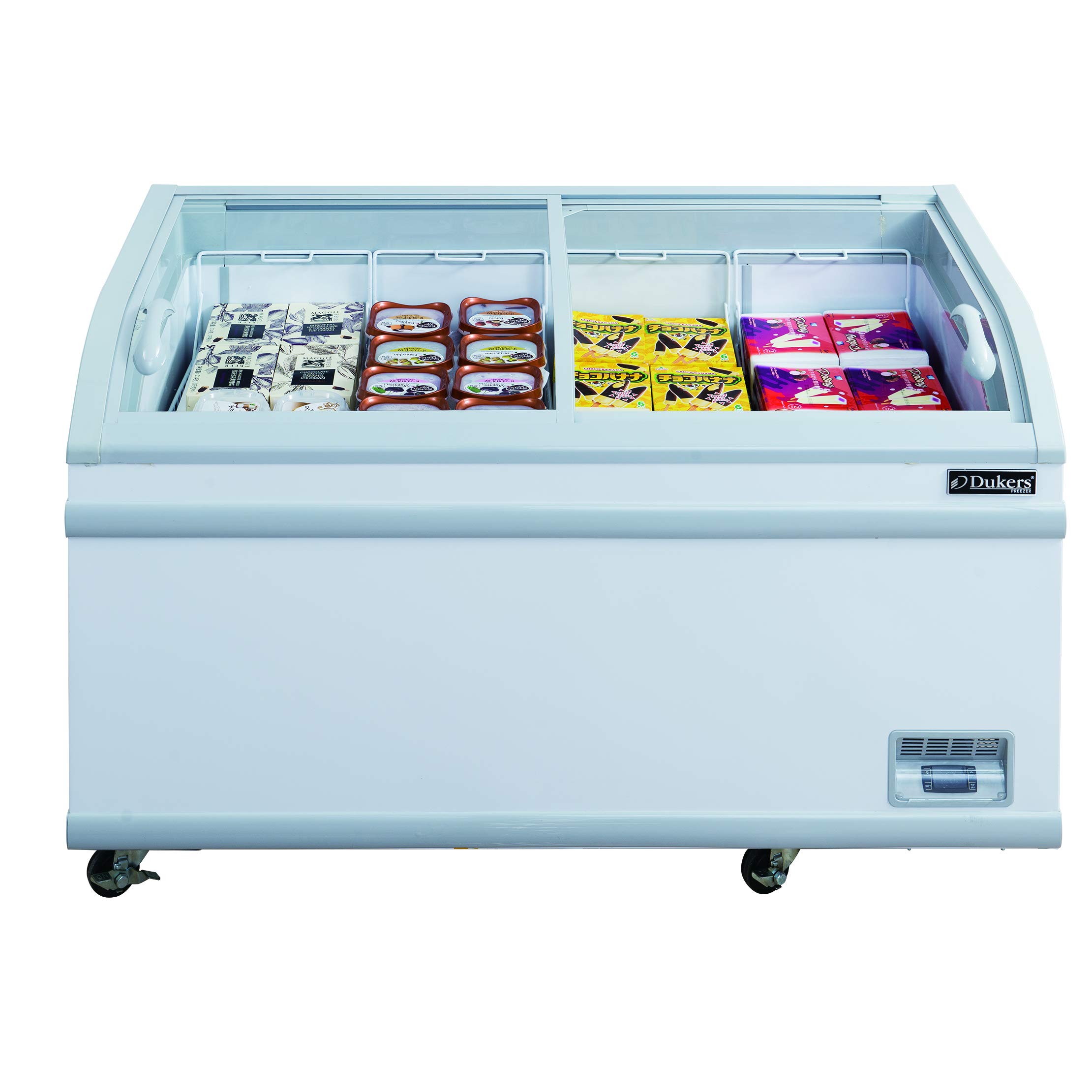 DUKERS WD-500Y 17.6 cu. ft. Commercial Chest Freezer in White