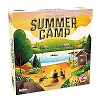 Buffalo Games - Summer Camp - Competative Family Game Night Game - Deck Building Racing Game - Classic Summer Camp Activities - Ages 10 and Up
