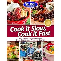 Mr. Food Test Kitchen Cook it Slow, Cook it Fast: More Than 150 Easy Recipes For Your Slow Cooker and Pressure Cooker Mr. Food Test Kitchen Cook it Slow, Cook it Fast: More Than 150 Easy Recipes For Your Slow Cooker and Pressure Cooker Paperback