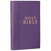 KJV Holy Bible, Gift and Award Bible Faux Leather Softcover, King James Version, Purple KJV Holy Bible, Gift and Award Bible Faux Leather Softcover, King James Version, Purple Imitation Leather Paperback