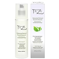 Premium Natural Botanical Extract Facial Cleanser, 8 oz (231 ml) Firmer and Refined Skin With: Chamomile Extract, Aloe Leaf Juice, Cucumber Extract, Japanese Green Tea Extract