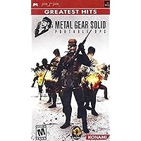 Metal Gear Solid Portable Ops - Sony PSP