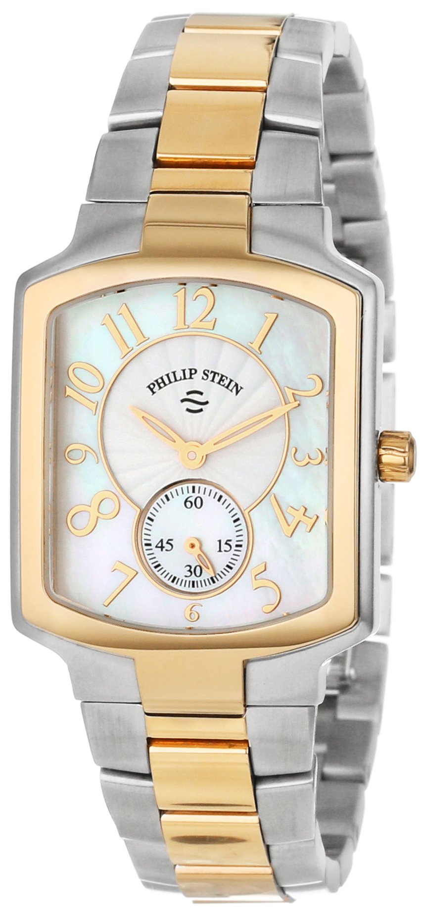 Philip Stein Women's 21TG-FW-SSTG Classic Two-Tone Gold Plated Two-Tone Gold Bracelet Watch
