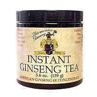 American Ginseng Instant Tea - Panax Tea Easy to Brew Hot or Cold - Dissolves in Cold Water
