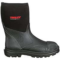Tingley Badger 87121 Mid-Calf Boot, Men's 5 / Women's 7, Black