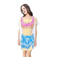 The Original Women's Bikini Shirt - Funny Bikini Print Bathing Suit Cover-up Beach Tshirt Dress for Women Men