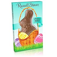 Russell Stover Milk Chocolate Peanut Butter Rabbit, 3 Ounce