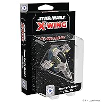 Star Wars X-Wing 2nd Edition Miniatures Game Jango Fett's Slave I EXPANSION PACK - Strategy Game for Adults and Kids, Ages 14+, 2 Players, 45 Minute Playtime, Made by Atomic Mass Games