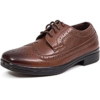 Deer Stags Boys' Ace Dress Comfort Wingtip Oxford