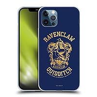 Head Case Designs Officially Licensed Harry Potter Ravenclaw Quidditch Deathly Hallows X Soft Gel Case Compatible with Apple iPhone 12 / iPhone 12 Pro