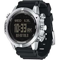 Scuba Diving Computer Watch 100M Waterproof with Compass Altimeter Barometer ABC NDL Time Professional Watches for Swimmers Divers Sailing Surf Hiking