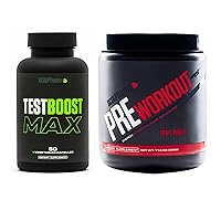 by V Shred Test Boost Max and Pre Workout Fruit Punch Bundle