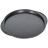 1486-12 Inches Kitchen Non Stick Round Pizza Pan,Black – WQ06