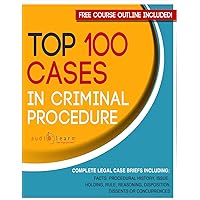 Top 100 Cases in Criminal Procedure: Legal Briefs (Legal Case Briefs)