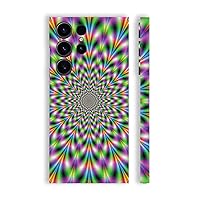 MightySkins Skin Compatible with Samsung Galaxy S23 Ultra Full Wrap - Hypnosis | Protective, Durable, and Unique Vinyl Decal wrap Cover | Easy to Apply & Change Styles | Made in The USA