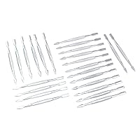 OdontoMed2011® Lot Of 24 Professional Nail Cuticle Pusher Chrome Plated Stainless Steel DM
