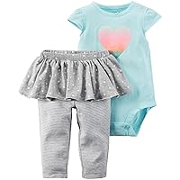 Carter's baby-girls 2 Piece Set 121g512