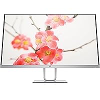 HP Pavilion 27q 27-inch QHD 2k 1440p IPS LED Monitor with AMD FreeSync Support, 100% sRGB, and VESA Mounting Bracket (1HR73AA#ABA) - Silver