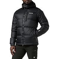 MARMOT Men’s Guides Hoody Jacket | Down-Insulated, Water-Resistant, Lightweight, Black, Big & Tall 3X
