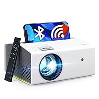 Emotn C1 Mini WiFi Projector, 1080P Supported Portable Projector, 8500Lux Bluetooth 5.1 200