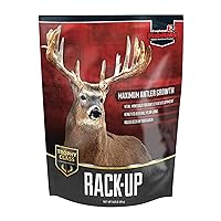 Evolved Habitats Rack-Up Trophy Class 6 lbs Powder Mineral Deer Attractant - Year-Round Long-Lasting Mineral Lick Food Supplement for Deer - Mineral Site Activator