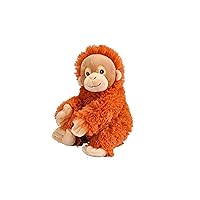 Wild Republic Ecokins Mini, Orangutan, Stuffed Animal, 8 inches, Gift for Kids, Plush Toy, Made from Spun Recycled Water Bottles, Eco Friendly, Child’s Room Decor