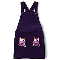 Gymboree,and Toddler Embroidered Sleeveless Skirtall Jumpers,Magical Owls,10