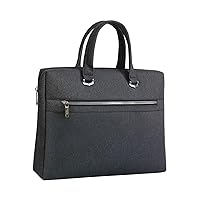 Thickened Document Bag Business Briefcase Carrying Briefcase For Men Black Thickened Document Bag For Women