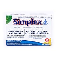 Simplex Homeopathic Sedative Tablets, 60 Count