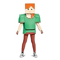 Alex Classic Minecraft Costume, Multicolor, Medium (7-8)