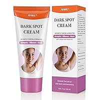 IVNIL Dark Spot Corrector Cream Underarm Cream - Armpit, Neck, Knees, Elbows, Private Areas, Inner Thighs, Brightens and Moisturizes for Dark Skin, Natural Ingredient, Instant Result