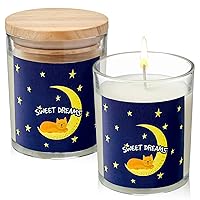 Scented Candles Gifts for Women-10.6 Oz Strong Aroma Soy Candles with 80H Long-Lasting, Natural Aromatherapy Candles for Home Scented, Jar Candles Gift Set for Christmas Birthday Mother's Day(2 Pack)