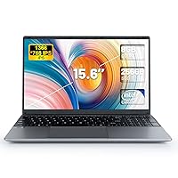 Laptop Computer, 15.6 inch Laptop, 8GB RAM 256GB ROM, Intel Celeron Quad-Core Processors, 1366 * 768 IPS, Traditional Laptop Computers Support Mini-HDMI, Type-C, TF Card