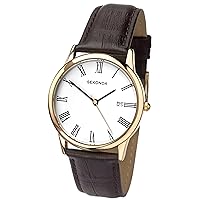 Sekonda Classic Brown Leather Strap Watch 3676