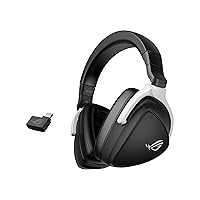 ASUS ROG Delta S Wireless Gaming Headset, Black, 50mm Drivers, AI Beamforming Mic, Low-Latency Bluetooth, USB-C, 3 Hours of Use, IPX4 Water Resistance