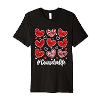 School Counselor Funny Heart Counseling Teacher Costume Premium T-Shirt