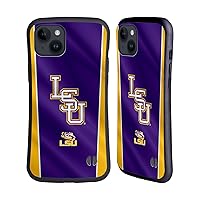 Head Case Designs Officially Licensed Louisiana State University LSU Banner Hybrid Case Compatible with Apple iPhone 15 Plus