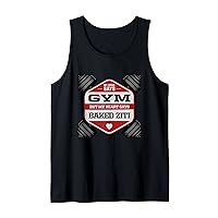 Head Says Gym Baked Ziti Funny Workout Humor Tank Top