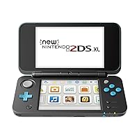 Nintendo New 2DS XL - Black + Turquoise (Renewed)