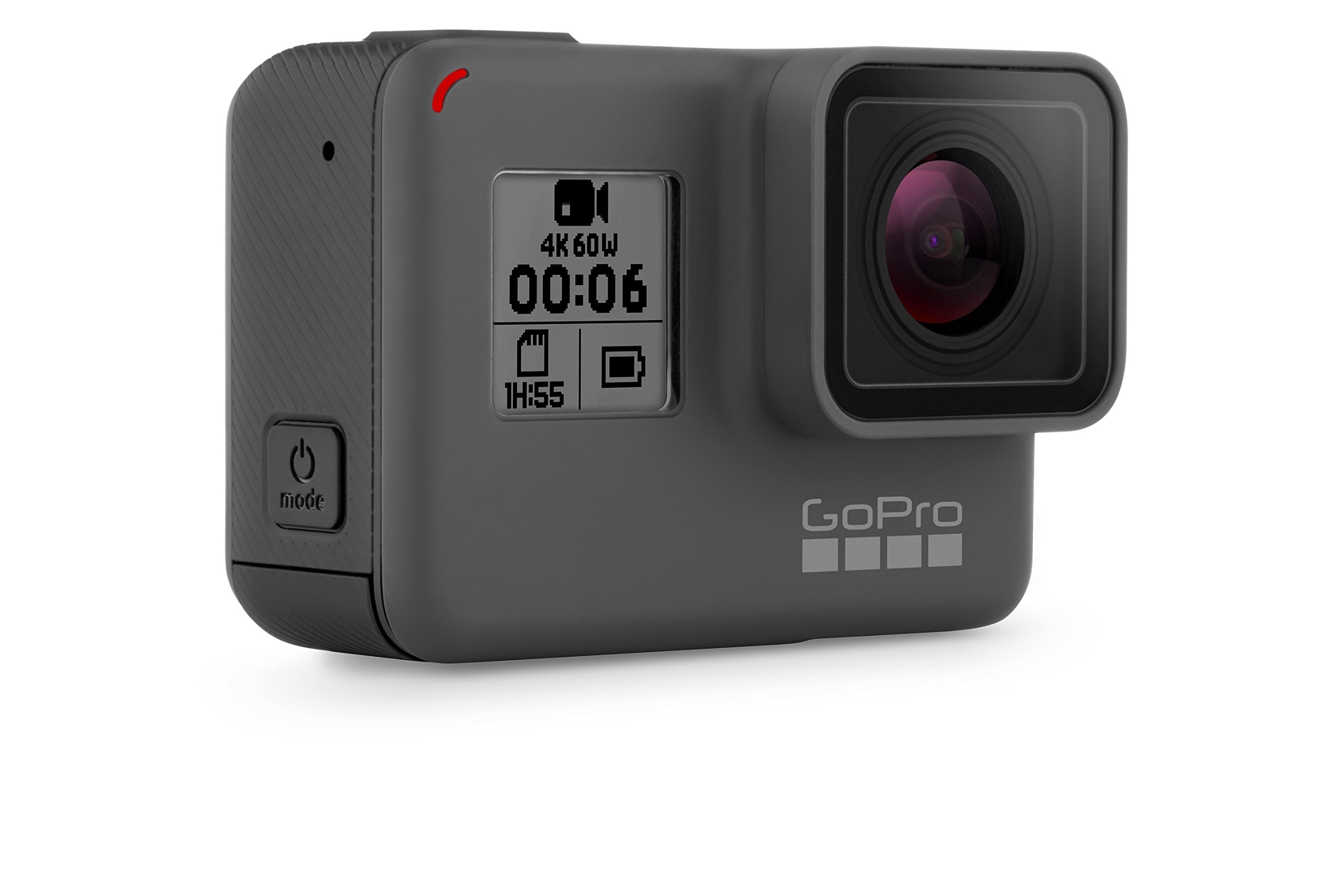 GoPro HERO6 Black — Waterproof Digital Action Camera for Travel with Touch Screen 4K HD Video 12MP Photos