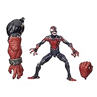Marvel Hasbro Legends Series Venom 6-inch Collectible Action Figure Toy Miles Morales, Premium Design