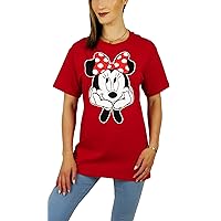 Disney Womens Minnie Mouse Relaxed Fit Tee