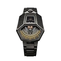 Cobra Luxury Watch - Exquisite Men's Timepiece with 316L Stainless Steel & Carbon Fiber, 3D Copper Dial, Gift for Men
