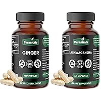 Ginger 320 Capsules and Ashwagandha 320 Capsules | Capsules Combo Pack