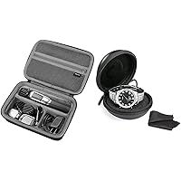 Hard Travel Case for Electric Trimmer Bundle with Travel Watch Case