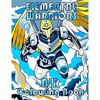 Elemental Warriors - Air Colouring Book
