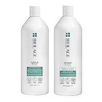 Biolage Scalp Sync Calming Shampoo & Universal Conditioner Set | Calms & Hydrates Dry or Irritated Scalp | Paraben & Silicone Free | For Sensitivity Control | Vegan & Cruelty Free