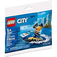 Building Set Lego City: Police Water Scooter - 33 Piece Lego, 30567, Ages 5+