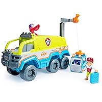 Paw Patrol Jungle Rescue PAW-Terrain Vehicle with Ryder and Animal Action Figures and Lights and Sounds (Amazon Exclusive) Kids Toys for Ages 3 and up